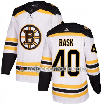 Herren Eishockey Boston Bruins Trikot Tuukka Rask 40 Adidas 2017-2018 Weiß Authentic